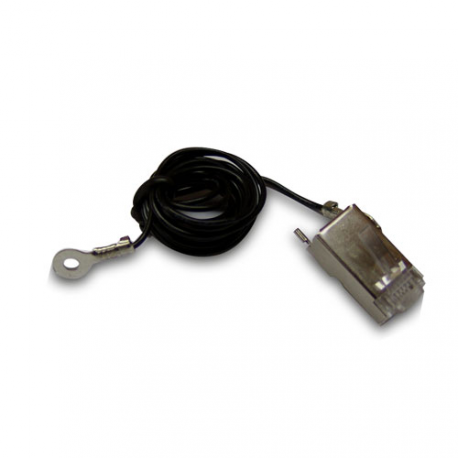 Connecteur RJ45 blindé avec câble de mise à la terre Connecteur RJ45 blindé avec câble de mise à la terre